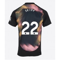 Leicester City Oliver Skipp #22 Vonkajší futbalový dres 2024-25 Krátky Rukáv